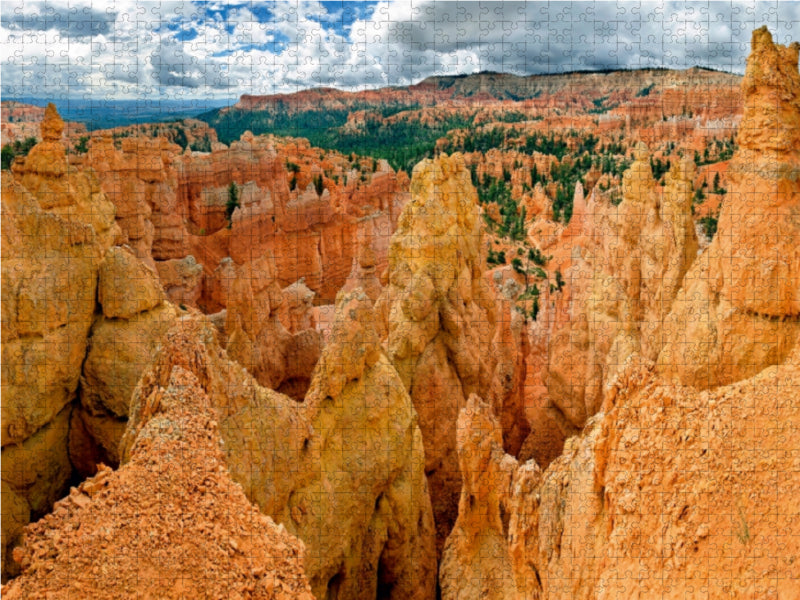 Amphitheater, Bryce Canyon, Utah, USA 1000 Teile Puzzle quer - CALVENDO Foto-Puzzle'