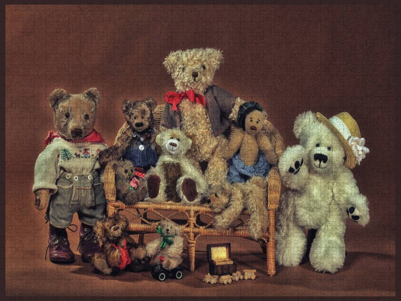 Ein Motiv aus dem Kalender Die Teddys sind los - CALVENDO Foto-Puzzle'