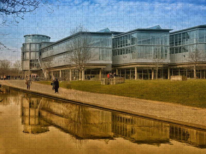 Neue Universitätsbibliothek - CALVENDO Foto-Puzzle'