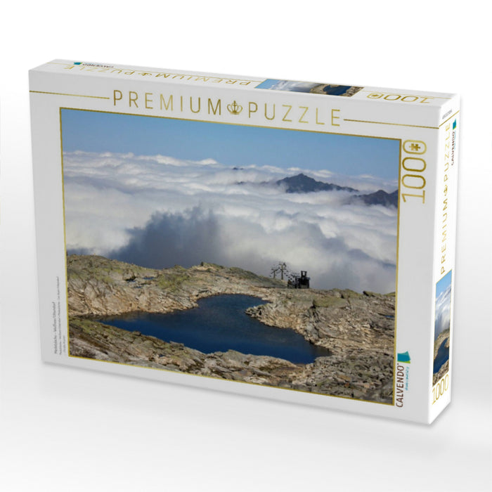 Medelzlacke - Weißsee/Uttendorf - CALVENDO Foto-Puzzle'