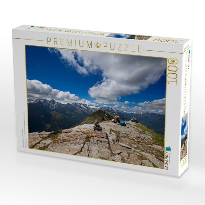 Blick ins Murtal mit Gr. Hafner - CALVENDO Foto-Puzzle'