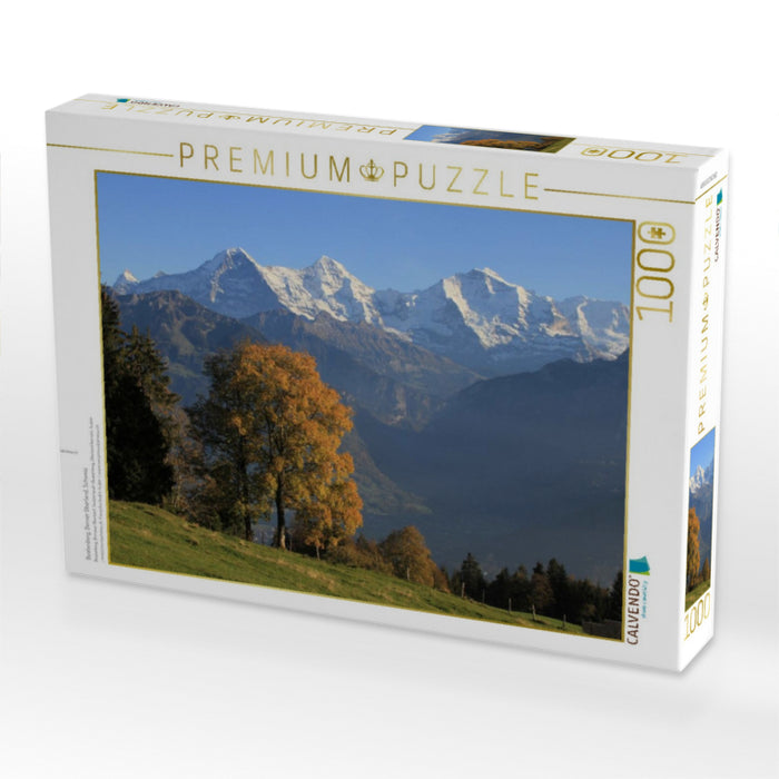 Beatenberg, Berner Oberland, Schweiz - CALVENDO Foto-Puzzle'