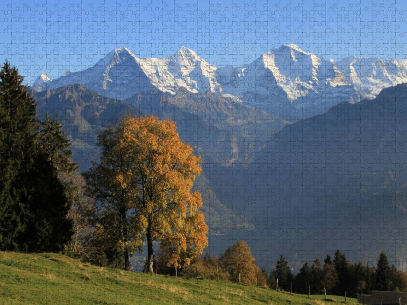 Beatenberg, Berner Oberland, Schweiz - CALVENDO Foto-Puzzle'