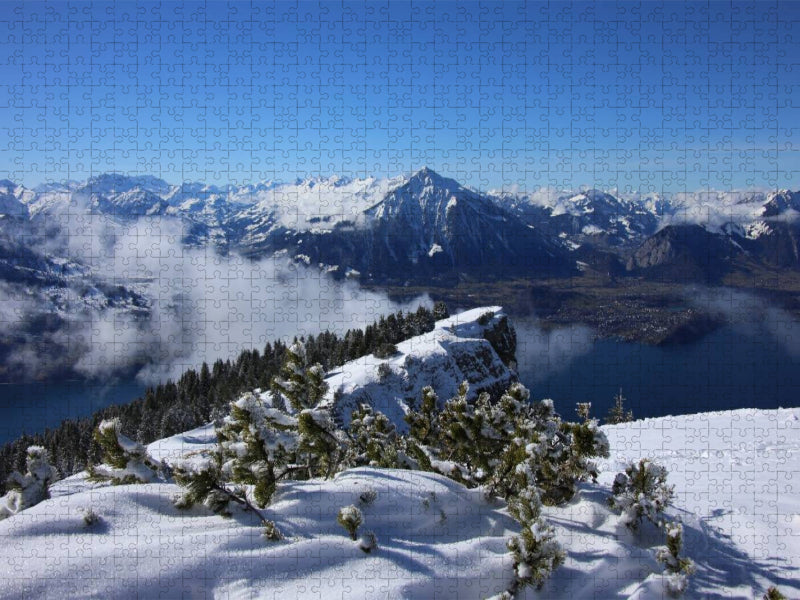 Niederhorn, Berner Oberland, Schweiz - CALVENDO Foto-Puzzle'