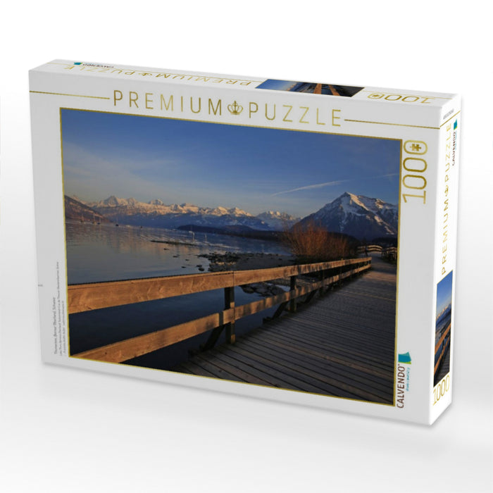 Thunersee, Berner Oberland, Schweiz - CALVENDO Foto-Puzzle'