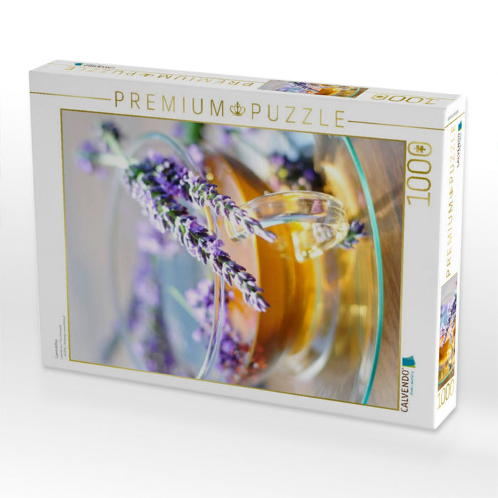 Lavendeltee - CALVENDO Foto-Puzzle'
