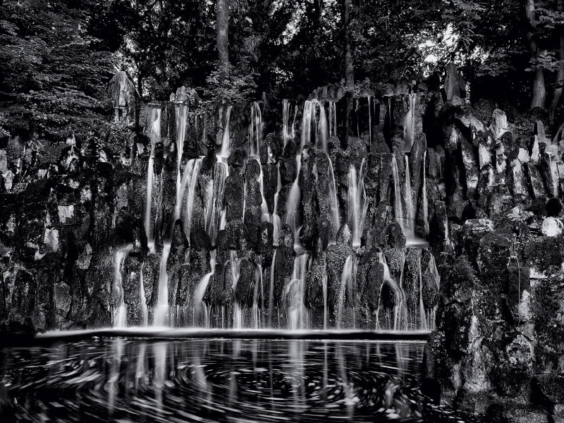 Wasserfall im Palaisgarten 1000 Teile Puzzle quer - CALVENDO Foto-Puzzle'