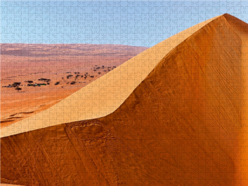 Wüste Wahiba Sands, Sultanat Oman 1000 Teile Puzzle quer - CALVENDO Foto-Puzzle'