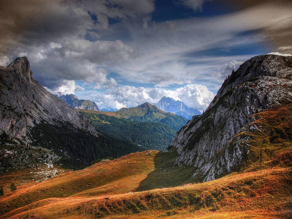 Valparola Pass - Civetta - Belluno - CALVENDO Foto-Puzzle'
