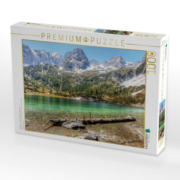 Seebensee - Tirol - Ehrwald - Österreich - CALVENDO Foto-Puzzle'