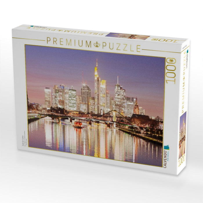 Stadt der Lichter - CALVENDO Foto-Puzzle'