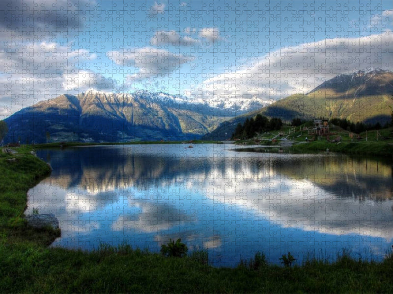 Wolfsee - Tirol - Österreich - CALVENDO Foto-Puzzle'