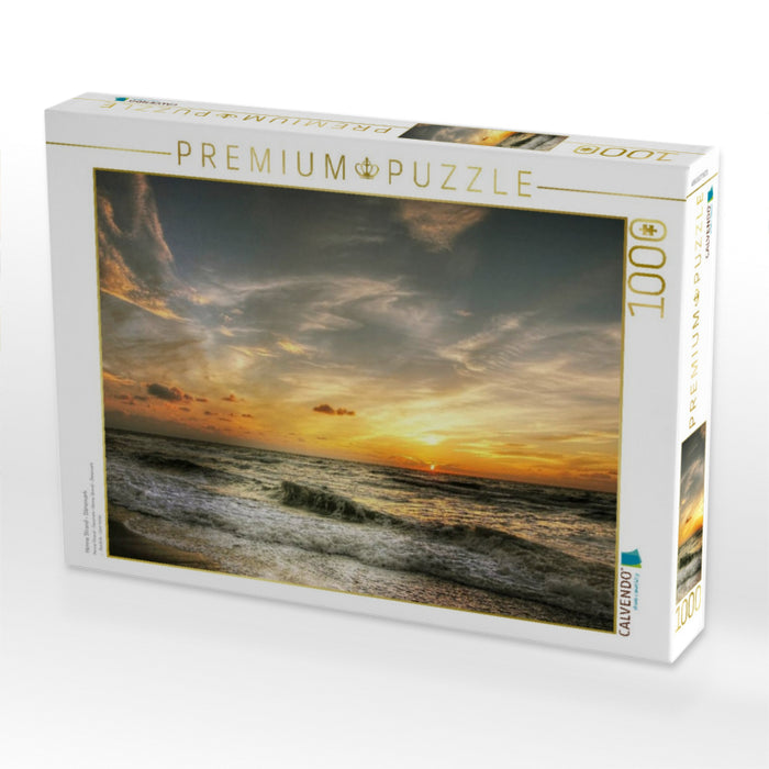 Henne Strand - Dänemark - CALVENDO Foto-Puzzle'