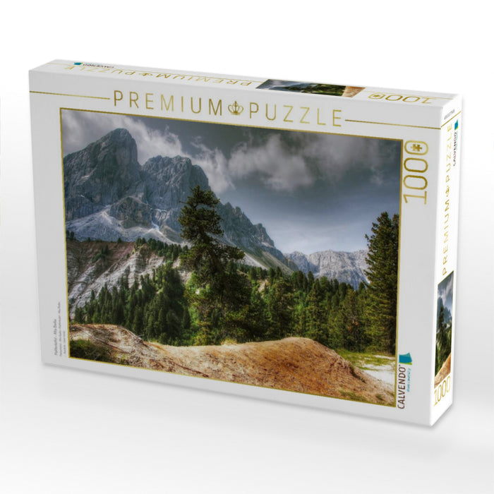 Peitlerkofel - Alta Badia - CALVENDO Foto-Puzzle'