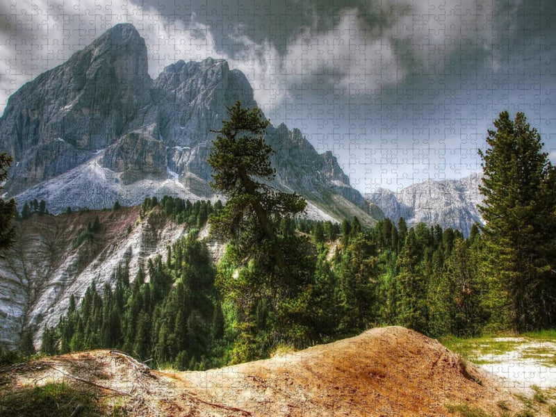 Peitlerkofel - Alta Badia - CALVENDO Foto-Puzzle'