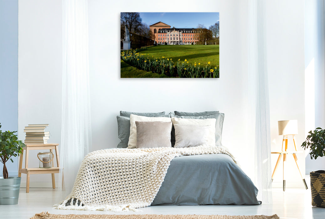 Premium Textil-Leinwand Premium Textil-Leinwand 120 cm x 80 cm quer Kurfürstliches Palais