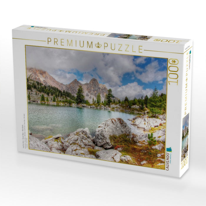 Lech le Vert - Fanes Alpe - Alta Badia - CALVENDO Foto-Puzzle'