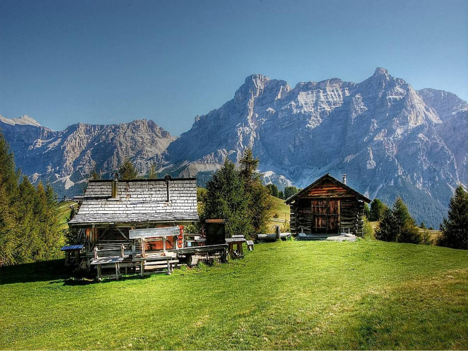 Ein Motiv aus dem Kalender Idyllische Hütten und Hochalmen - CALVENDO Foto-Puzzle'