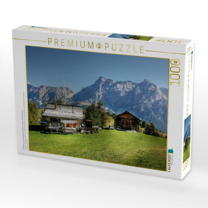 Ein Motiv aus dem Kalender Idyllische Hütten und Hochalmen - CALVENDO Foto-Puzzle'