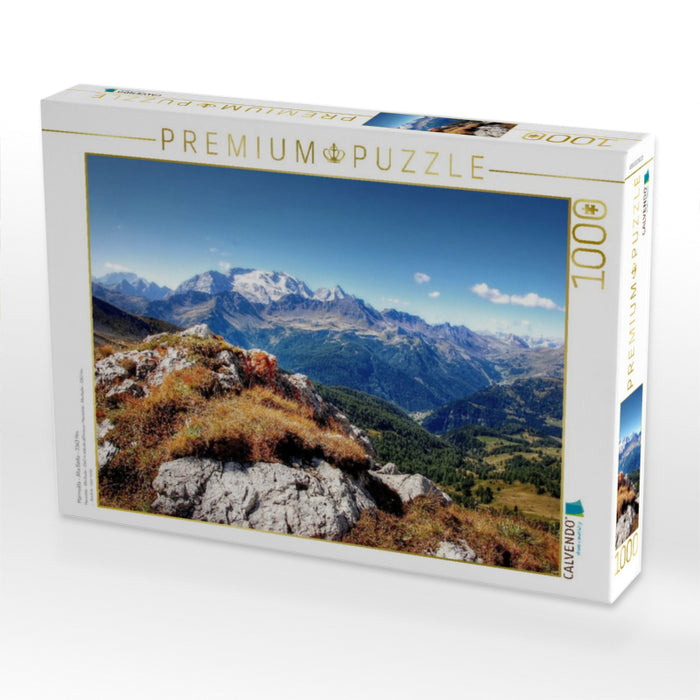 Marmolda - Alta Badia - 3343 Hm - CALVENDO Foto-Puzzle'