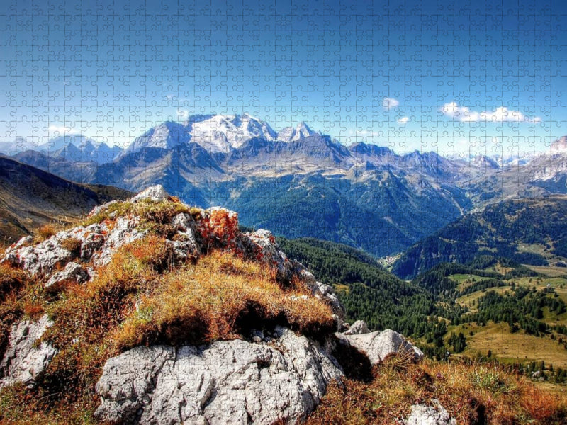 Marmolda - Alta Badia - 3343 Hm - CALVENDO Foto-Puzzle'