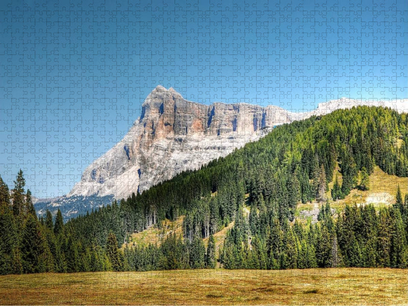 Kreuzkofel mit Zehnerspitze - Alta Badia - 3026 Hm - CALVENDO Foto-Puzzle'
