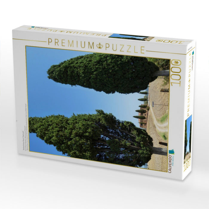 Toskanisches Haus I Cipressini - CALVENDO Foto-Puzzle'
