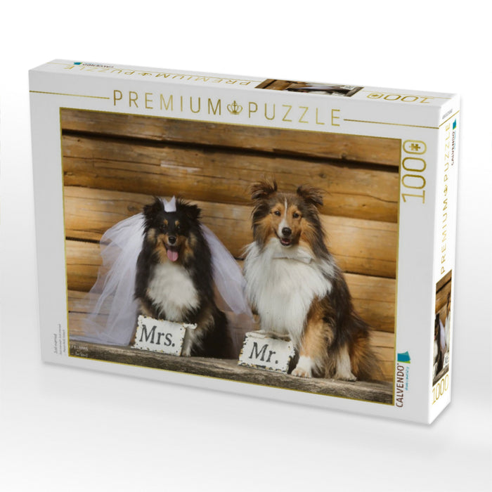 Just married - CALVENDO Foto-Puzzle'