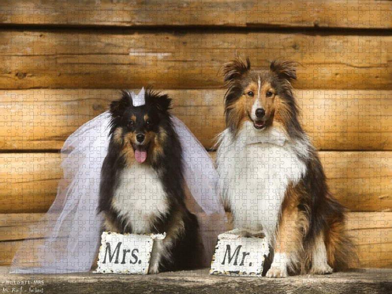 Just married - CALVENDO Foto-Puzzle'