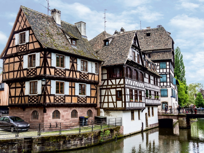 Strasbourg - La Petite France 1000 Teile Puzzle quer - CALVENDO Foto-Puzzle'