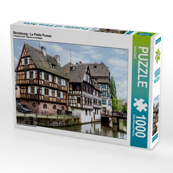 Strasbourg - La Petite France 1000 Teile Puzzle quer - CALVENDO Foto-Puzzle'