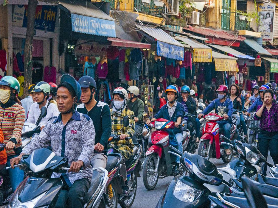 Unterwegs in Hanoi - CALVENDO Foto-Puzzle'