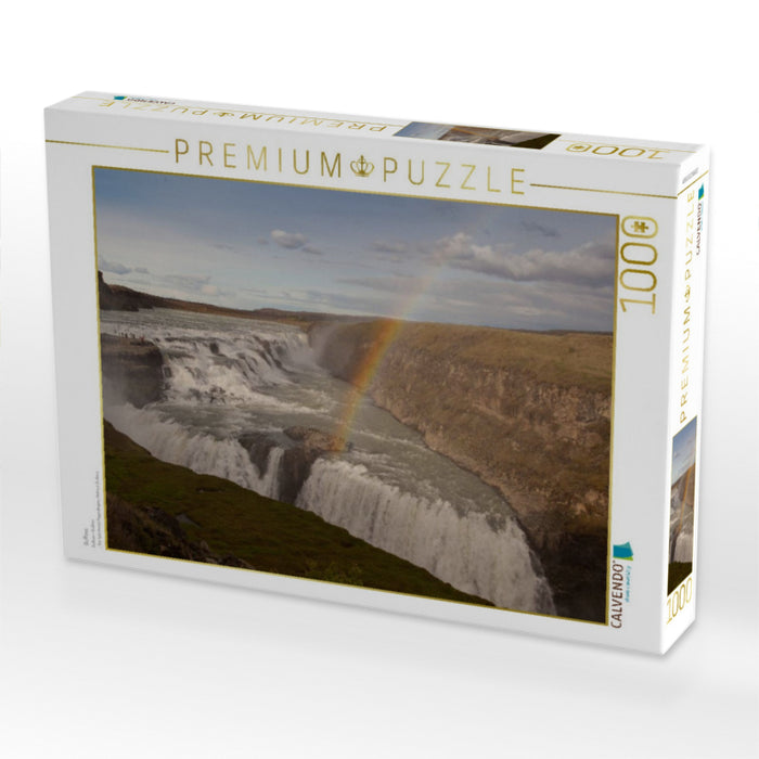 Gulfoss - CALVENDO Foto-Puzzle'