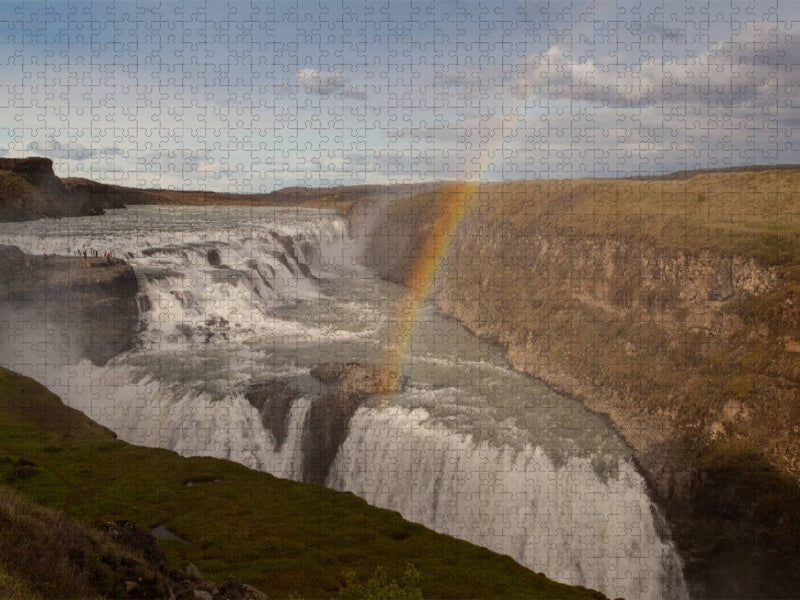 Gulfoss - CALVENDO Foto-Puzzle'