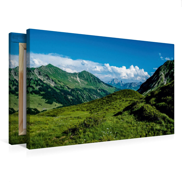 Premium Textil-Leinwand Am Furkapass