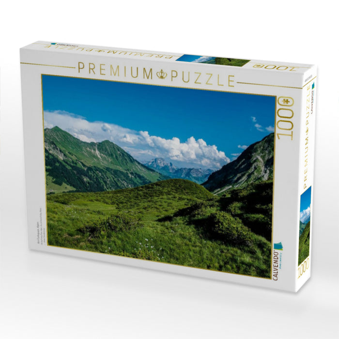 Am Furkapass, Alpen - CALVENDO Foto-Puzzle'