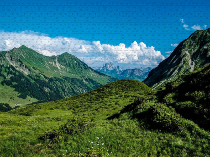 Am Furkapass, Alpen - CALVENDO Foto-Puzzle'