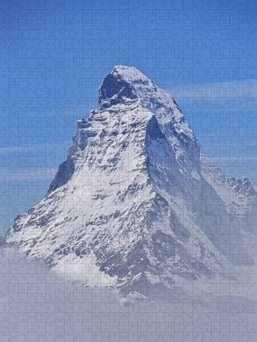 Matterhorn und die Wolken - CALVENDO Foto-Puzzle'