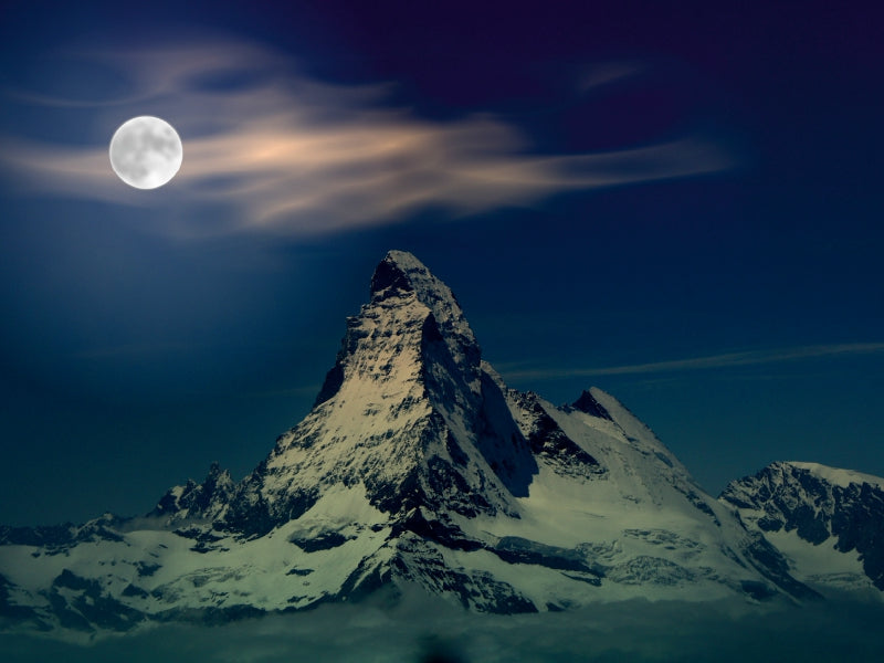 Vollmond 1000 Teile Puzzle quer - CALVENDO Foto-Puzzle'