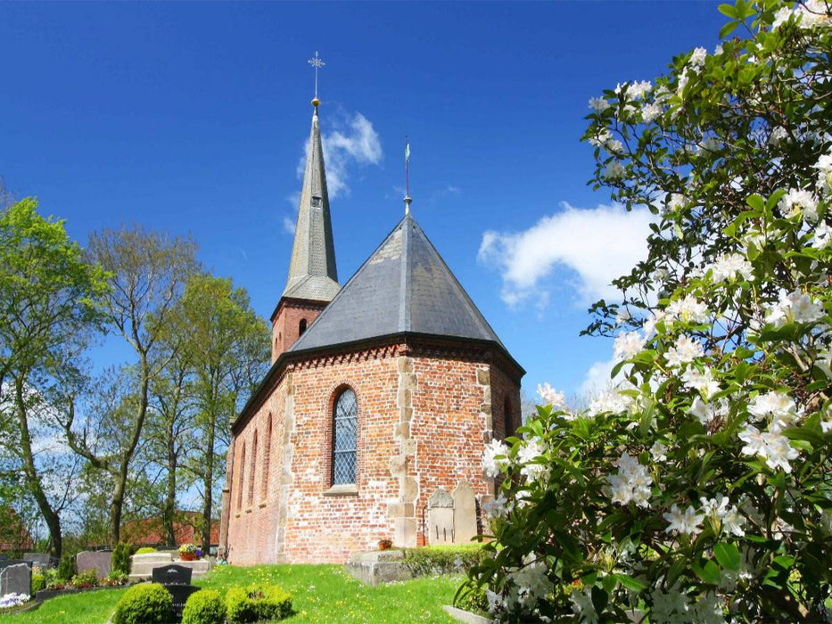 St.-Marcellinus- und Petrus-Kirche zu Waddens - CALVENDO Foto-Puzzle'