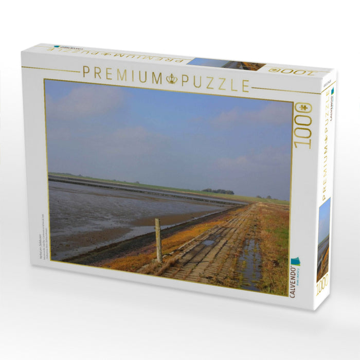 Herbst am Jadebusen - CALVENDO Foto-Puzzle'