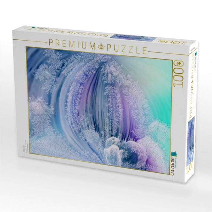 Eisblumen 1000 Teile Puzzle quer - CALVENDO Foto-Puzzle'