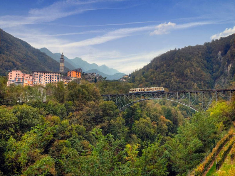 Intragna - Centovalli - CALVENDO Foto-Puzzle'