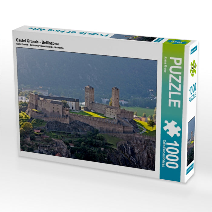 Castel Grande - Bellinzona - CALVENDO photo puzzle 