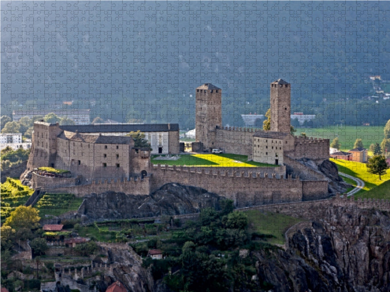 Castel Grande - Bellinzona - CALVENDO photo puzzle 
