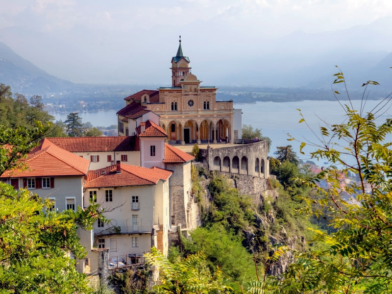 Madonna del Sasso - Locarno 1000 Teile Puzzle quer - CALVENDO Foto-Puzzle'