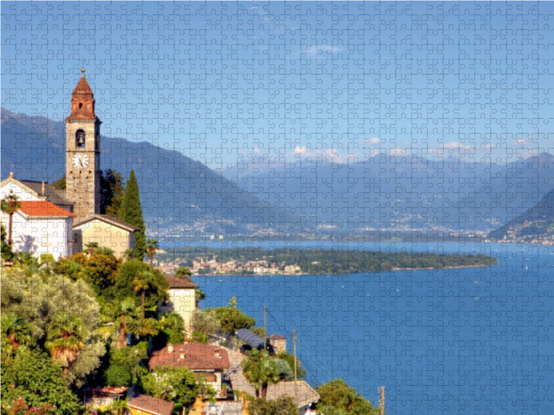 Ronco sopra Ascona - CALVENDO photo puzzle 