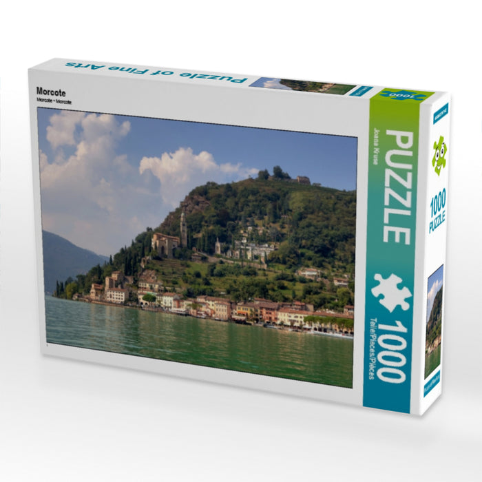 Morcote 1000 Teile Puzzle quer - CALVENDO Foto-Puzzle'