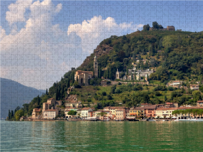 Morcote 1000 Teile Puzzle quer - CALVENDO Foto-Puzzle'