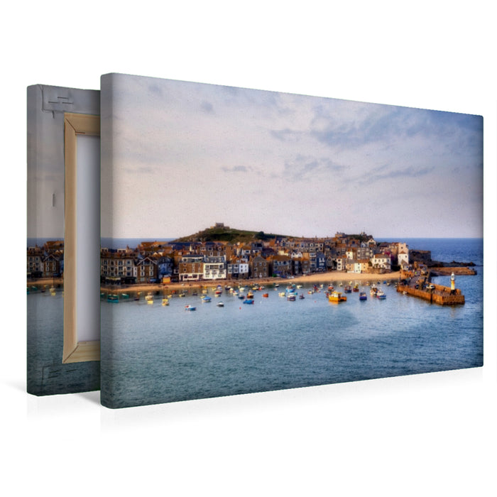 Premium Textil-Leinwand St. Ives